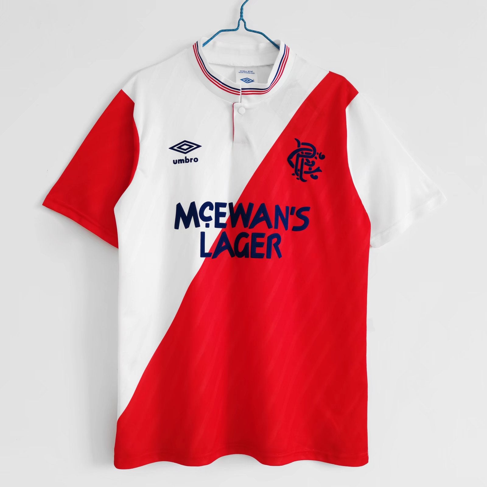 Retro Rangers Away Football Shirt 87/88