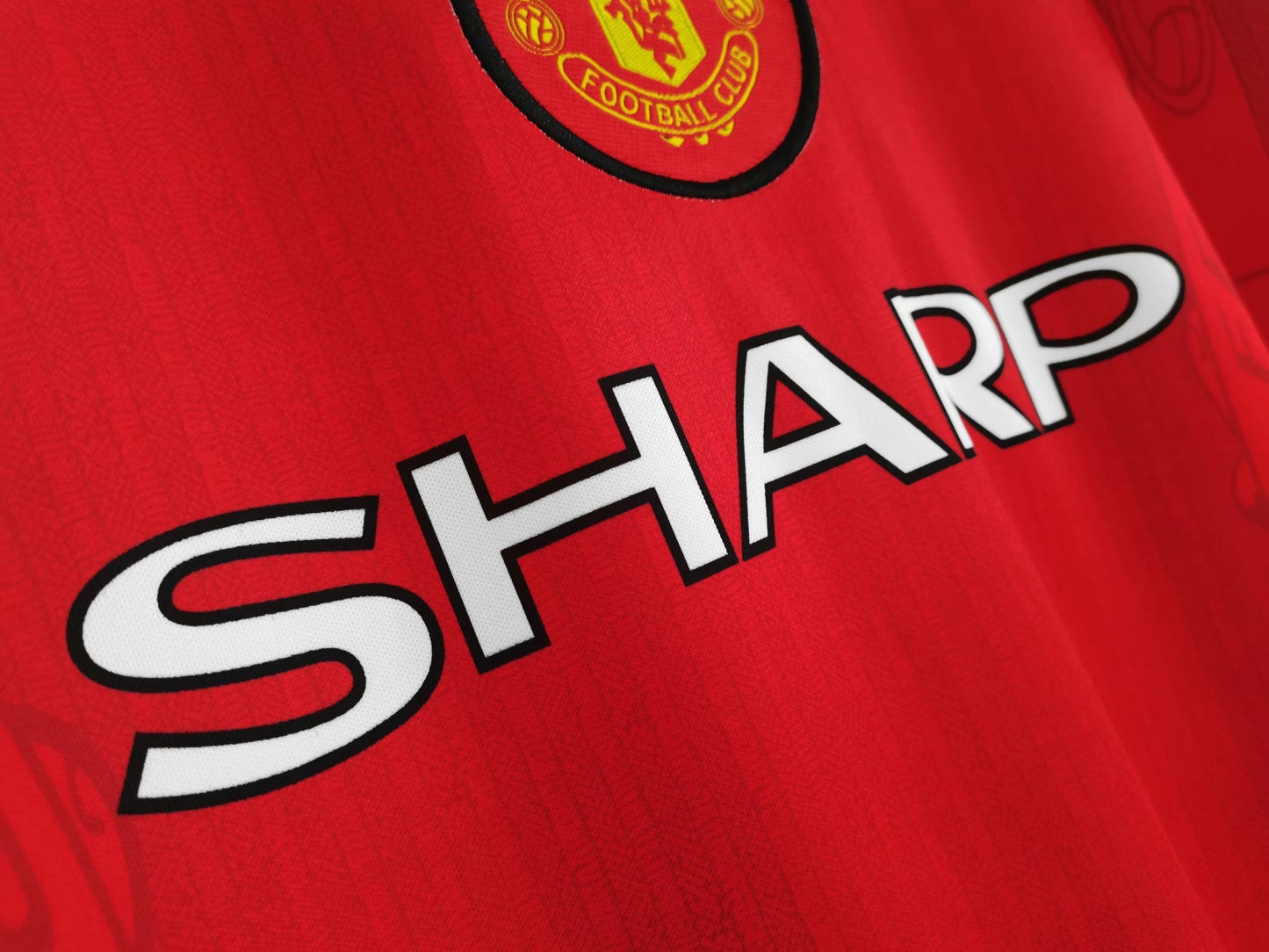 1996/97 Manchester United Treble Home Retro Kit