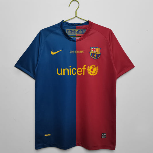 2008/09 Barcelona Champions League Final Retro Kit