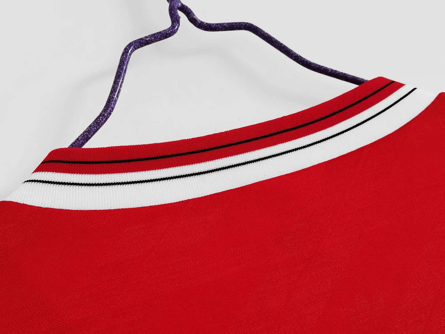 1986/88 Manchester United Long Sleeve Home Retro Kit