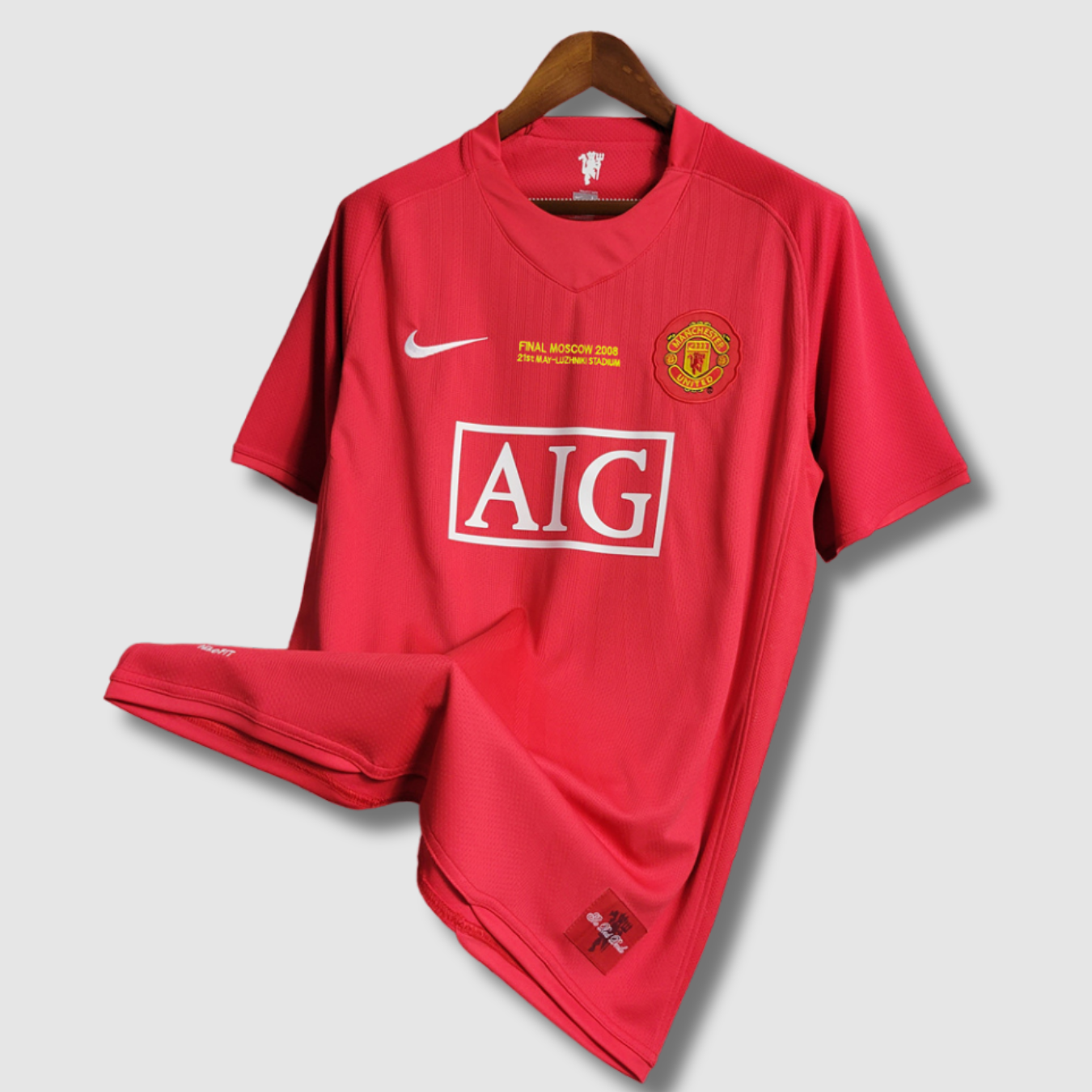 2007/08 Manchester United Champions League Final Retro Kit
