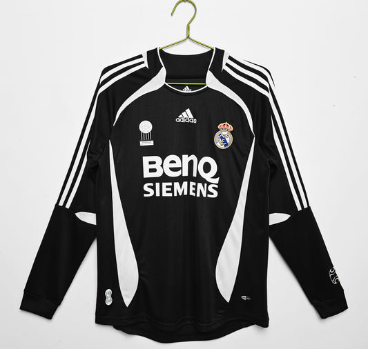 2006/07 Real Madrid Away Long Sleeve Retro Kit