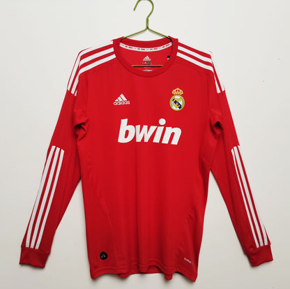 2011/12 Real Madrid Long Sleeve Away Retro Kit