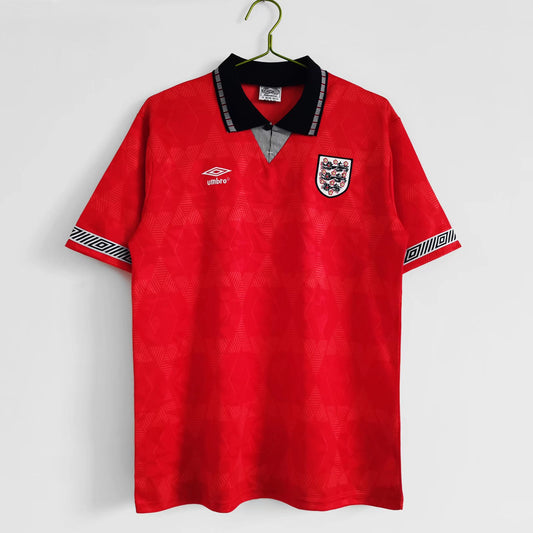 1990 England Away Retro Kit