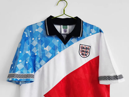 1990 England Mashup Tri Colour Retro Kit
