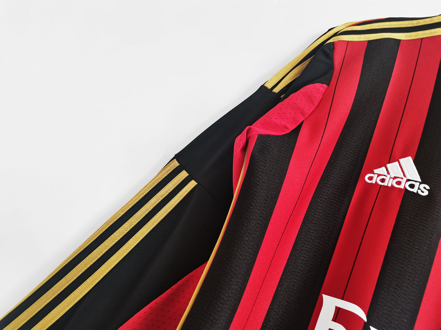 2013/14 AC Milan Home Long Sleeve Retro Kit