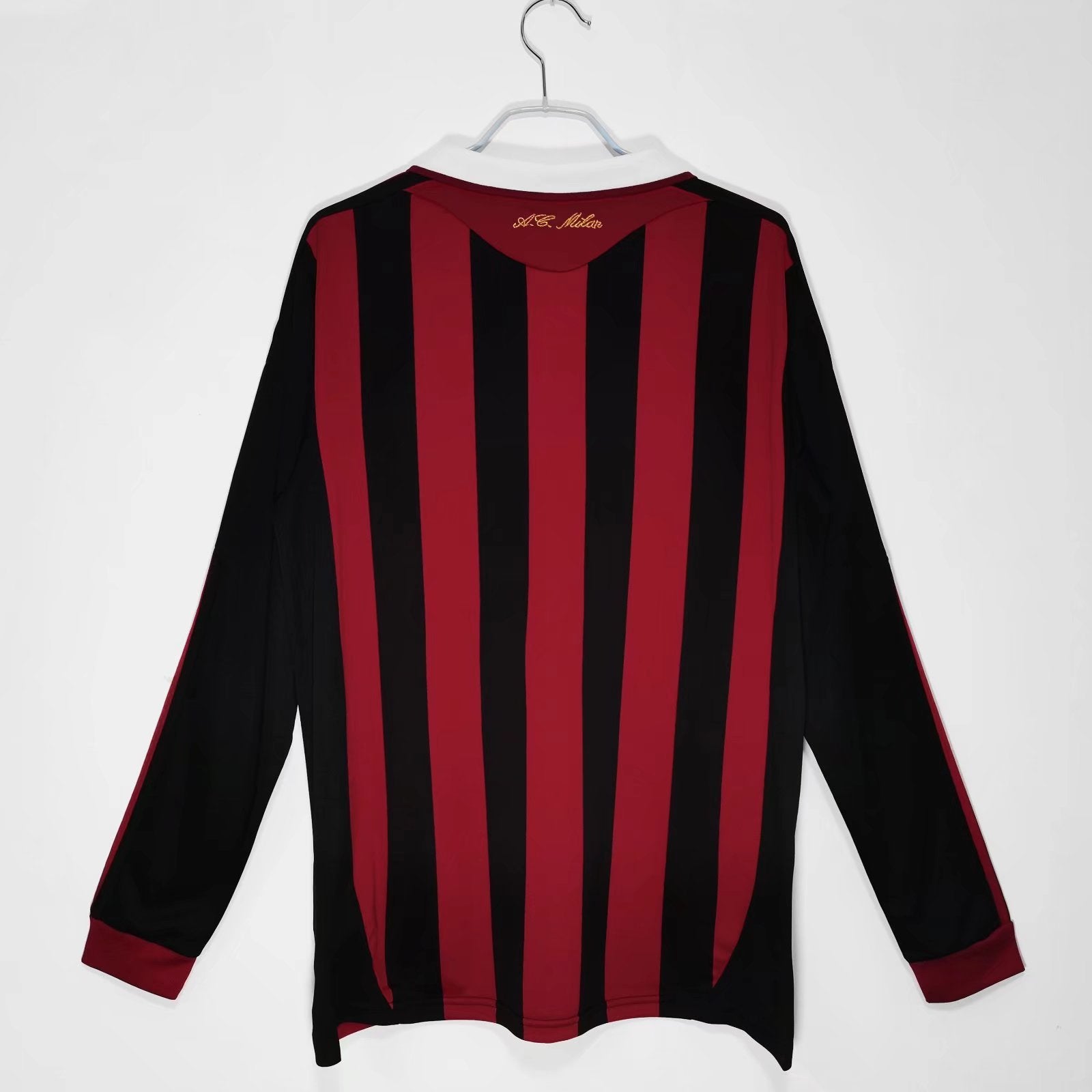 AC Milan Home 08/09 Long Sleeve Retro Jersey