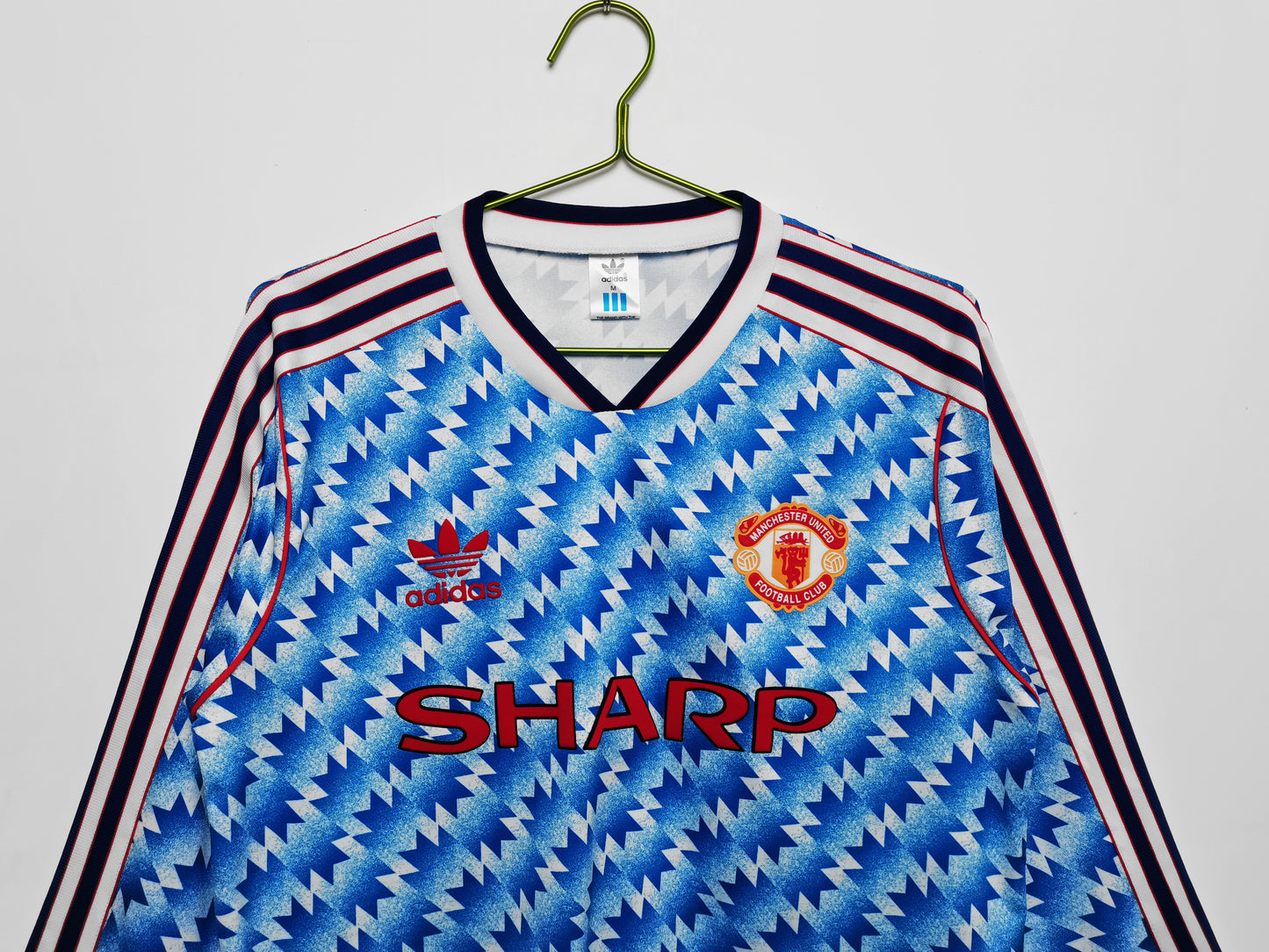 1990/92 Manchester United Long Sleeve Away Retro Kit