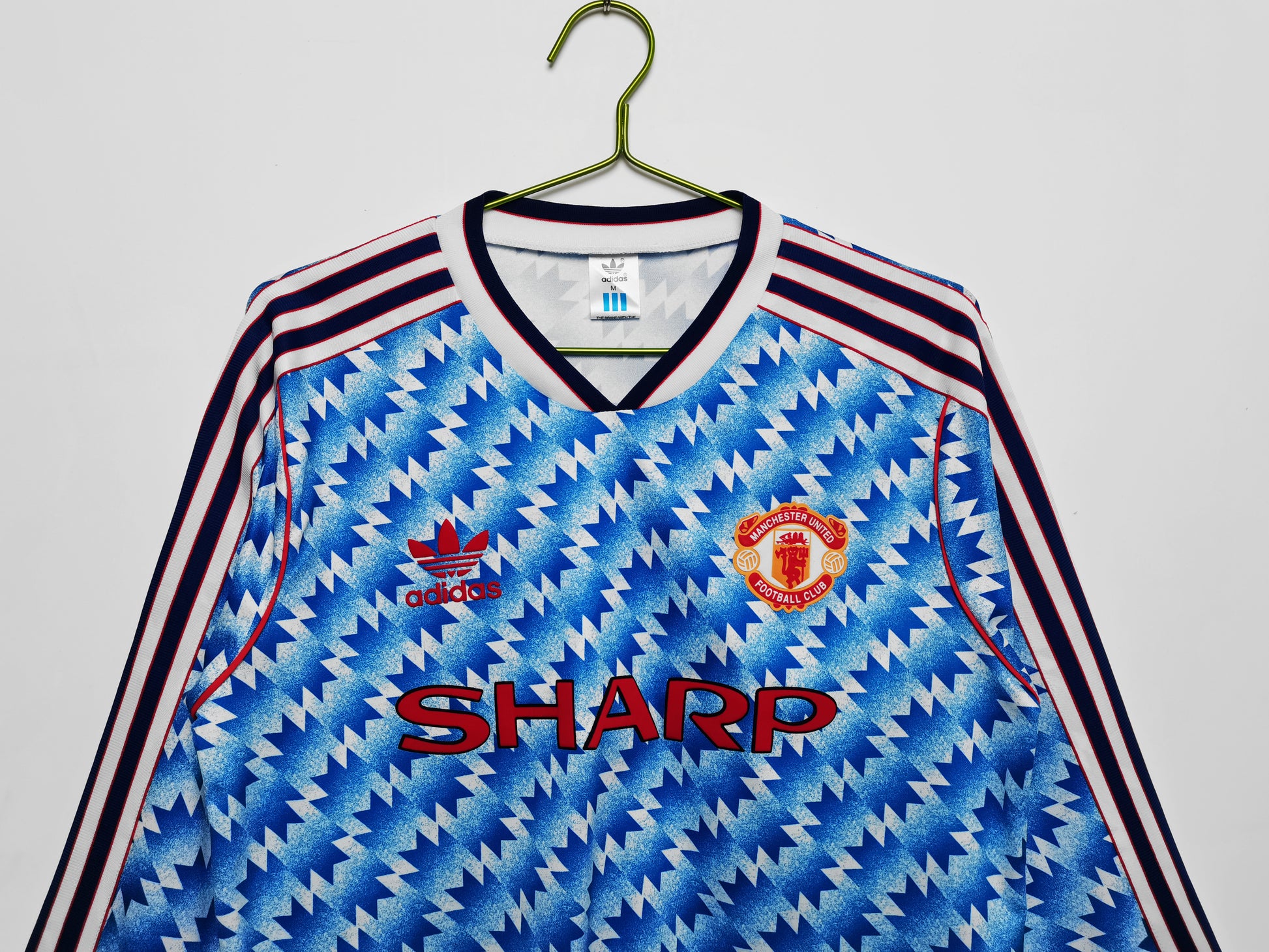 1990/92 Manchester United Long Sleeve Away Retro Kit