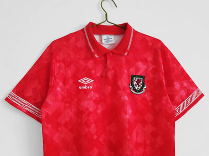 1990/92 Wales Home Retro Kit