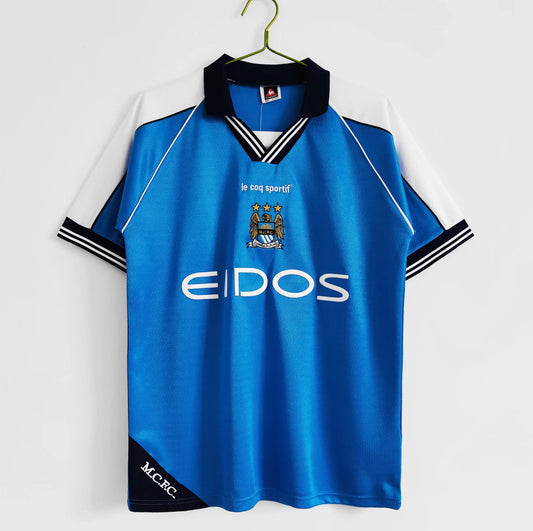 1999/01 Manchester City Home Retro Kit