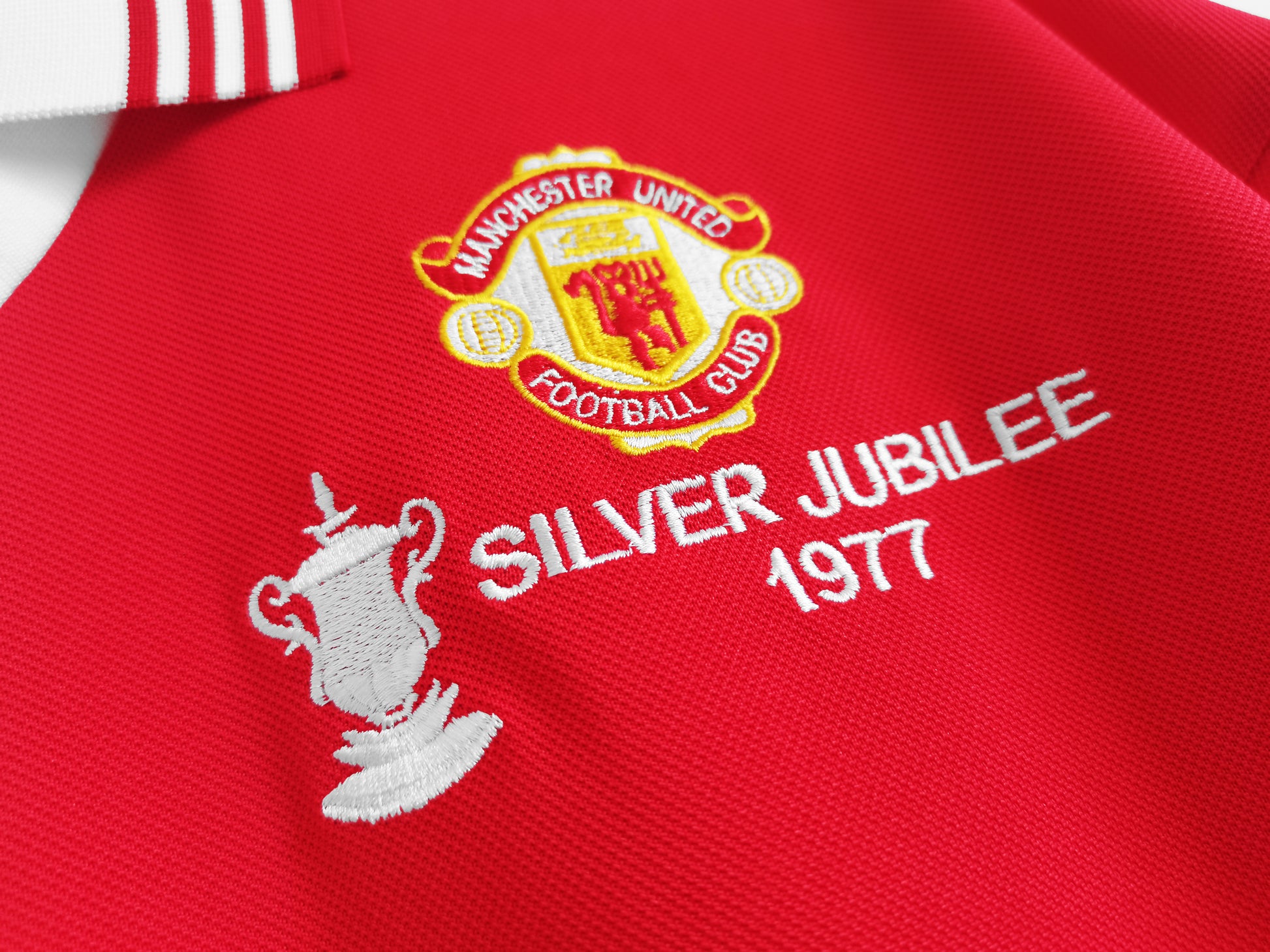 1977 Manchester United Home Retro Kit