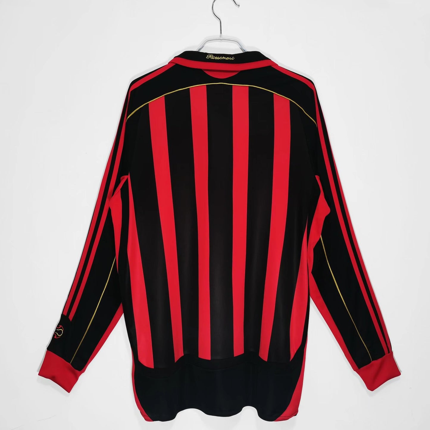 2006/07 AC Milan Long Sleeve Home Retro Kit