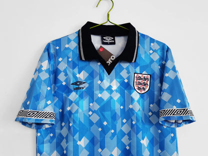 1990 England Second Away Retro Kit