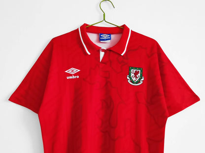 1992/94 Wales Home Retro Kit