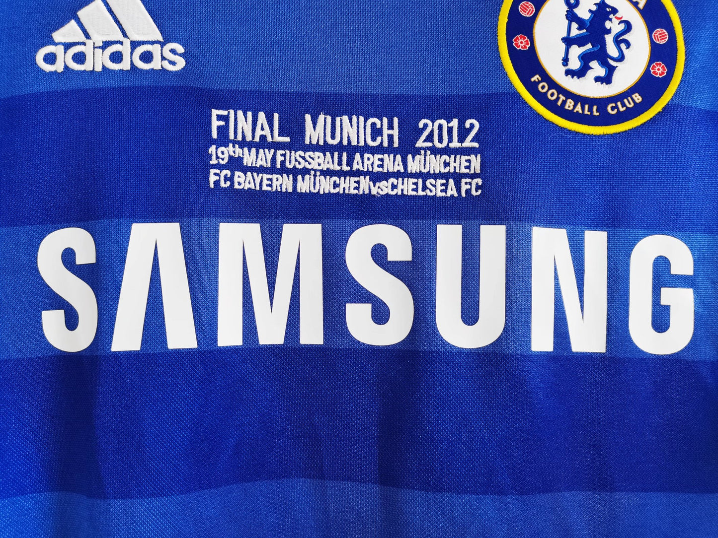 2012 Chelsea Champions League Final Retro Kit