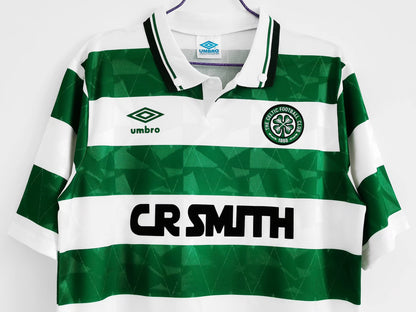 1989/91 Celtic Home Retro Kit