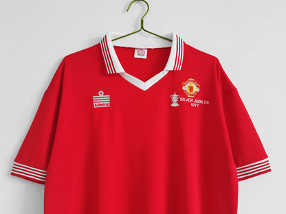 1977 Manchester United Home Retro Kit