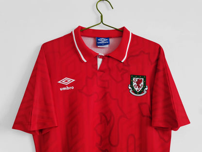 1992/94 Wales Home Retro Kit