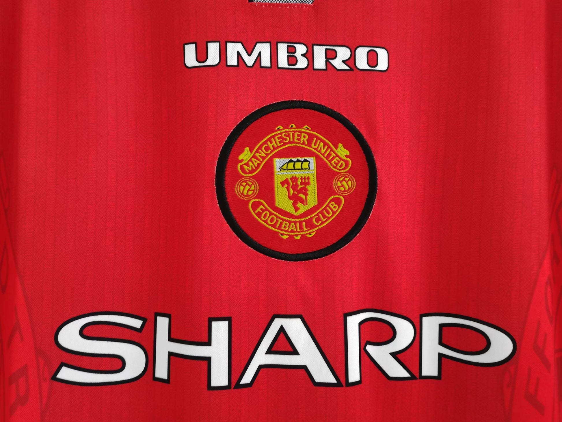 1996/97 Manchester United Treble Home Retro Kit