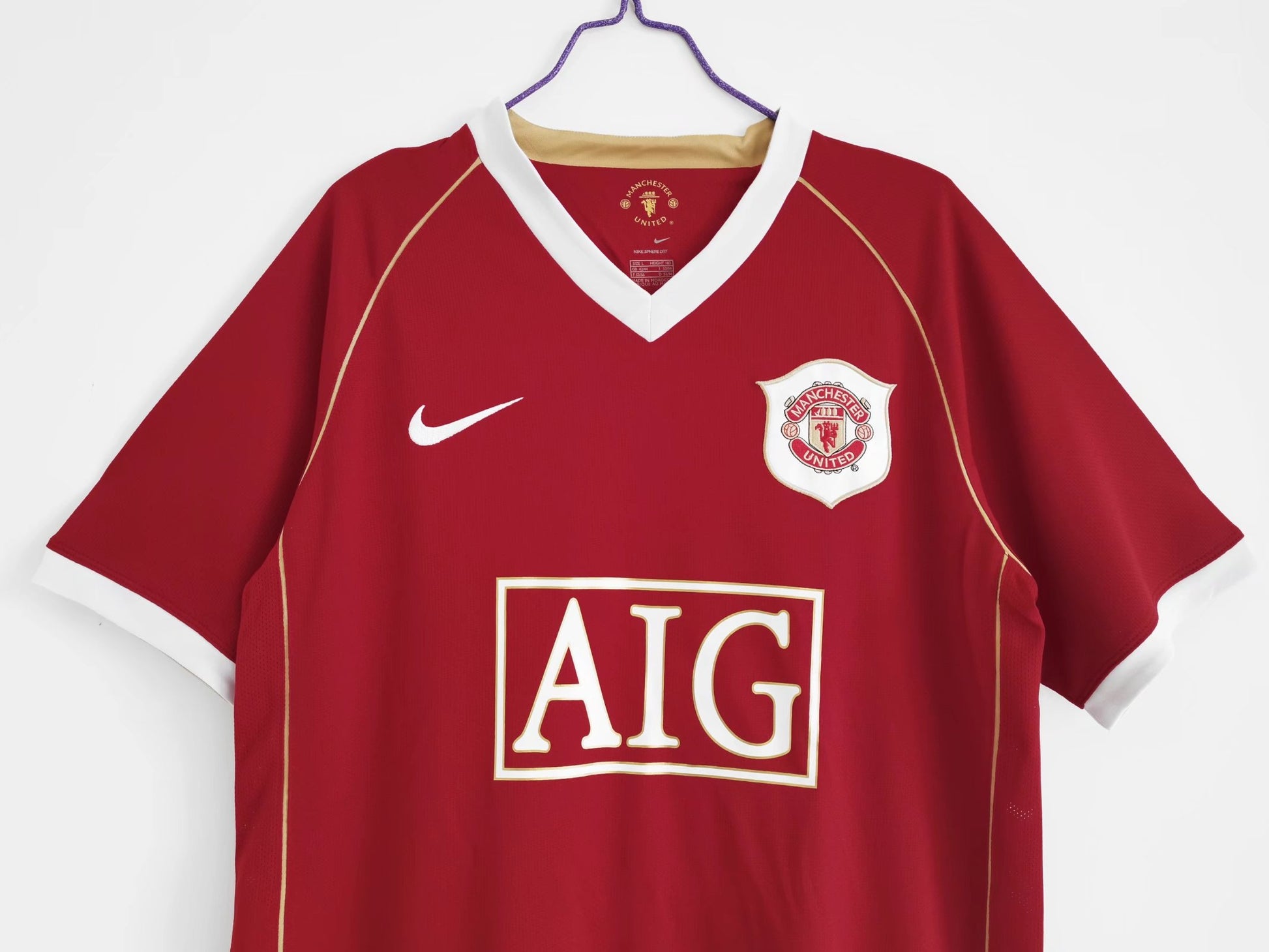 2006/07 Manchester United Home Retro Kit