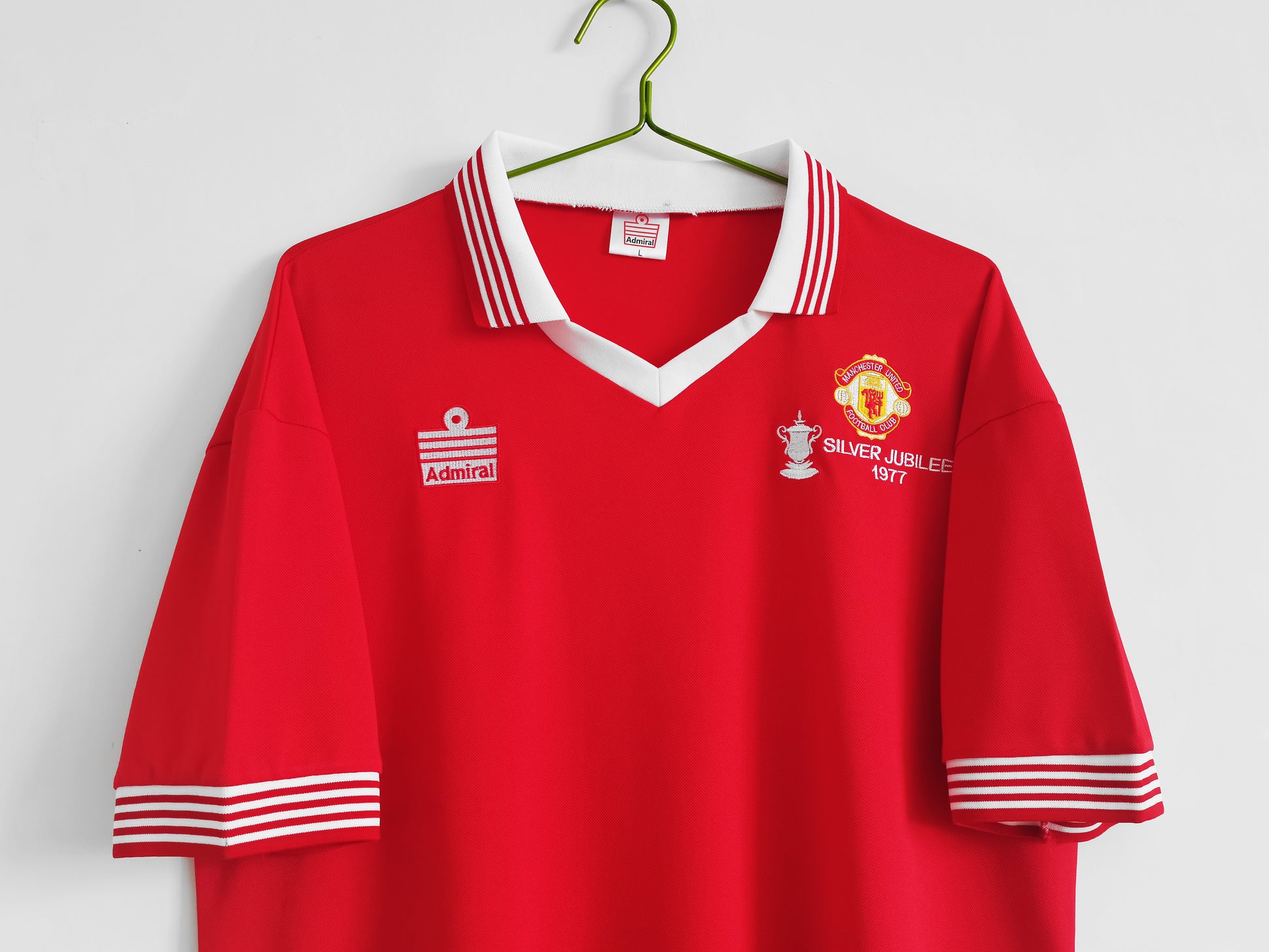 1977 Manchester United Home Retro Kit